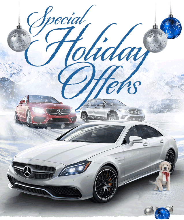 Special Holiday Offers on Mercedes-Benz Models. The Mercedes-Benz Winter Event.